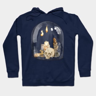 Skull and candles Hoodie